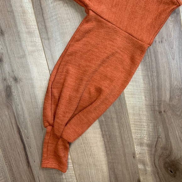 Drop Shoulder Lantern sleeve Sweater Dress | NWOT - Picture 12 of 13